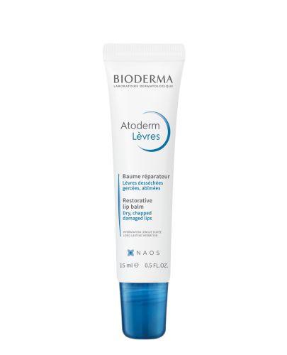 BIODERMA ATODERM LEVRES BALM Odżywczy i regenerujący balsam do ust - 15 ml - cena, opinie, właściwości